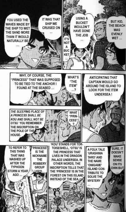 Read Detective Conan Chapter 365 The Princess and the Dragon Palace - Page 11 For Free In The Highest Quality