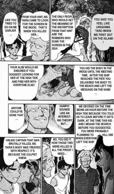 Read Detective Conan Chapter 365 The Princess and the Dragon Palace - Page 13 For Free In The Highest Quality