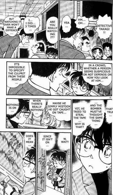Read Detective Conan Chapter 367 Proof on the Videotape - Page 15 For Free In The Highest Quality