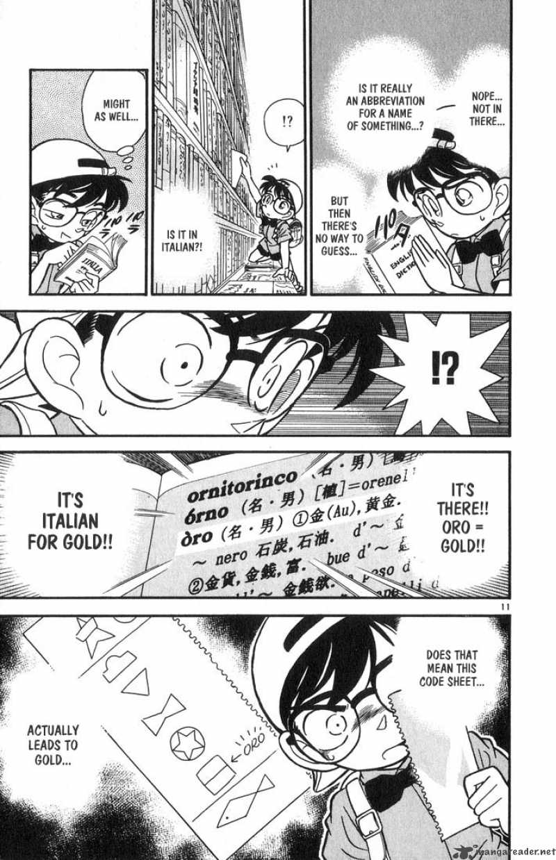 Read Detective Conan Chapter 37 The ABCs of Deciphering - Page 11 For Free In The Highest Quality