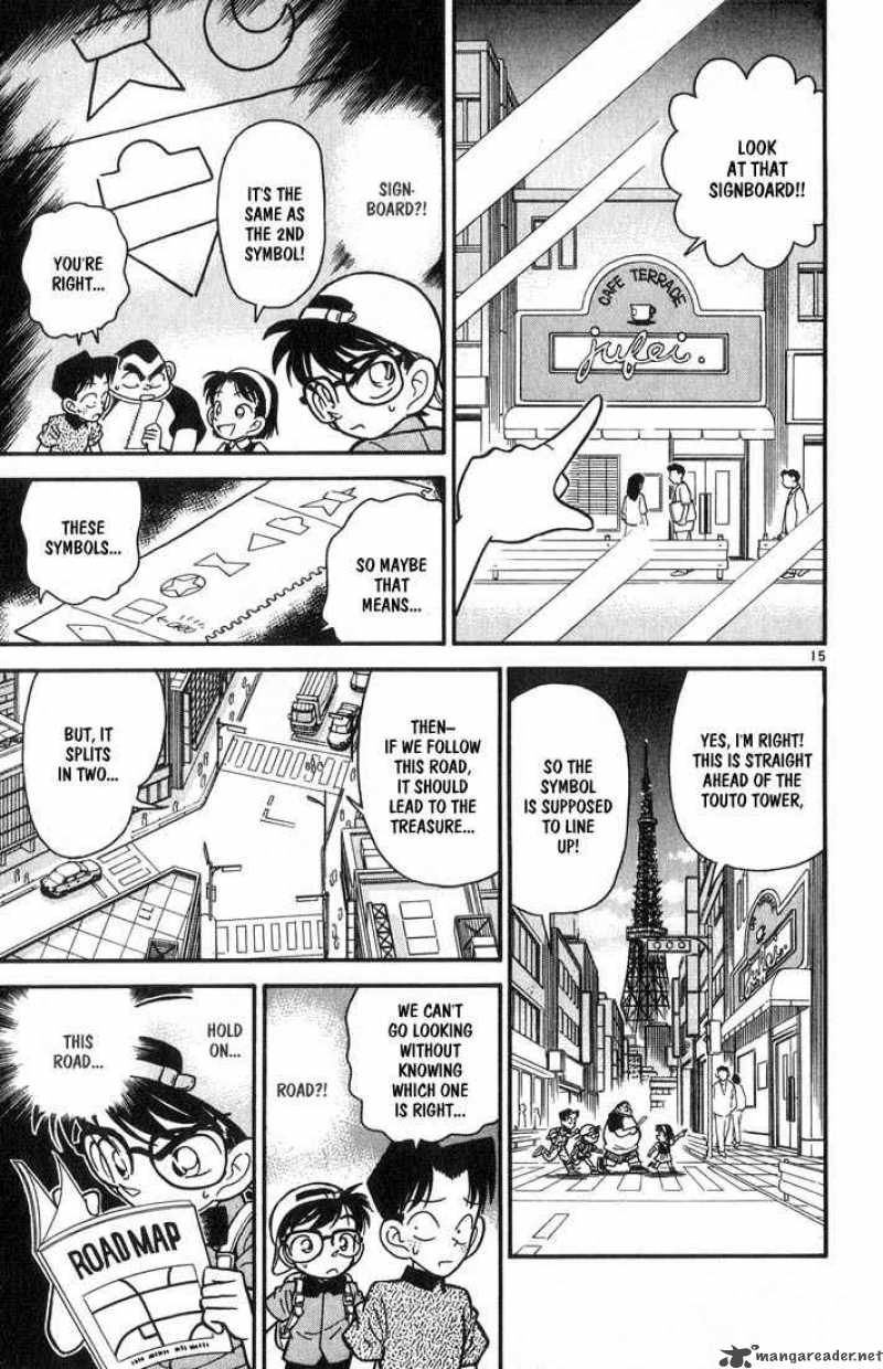 Read Detective Conan Chapter 37 The ABCs of Deciphering - Page 15 For Free In The Highest Quality