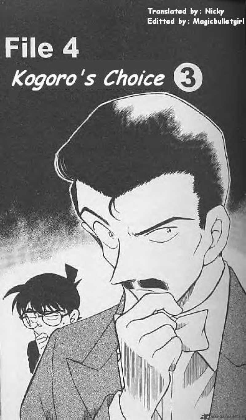Read Detective Conan Chapter 376 Kogoro's Choice 3 - Page 1 For Free In The Highest Quality