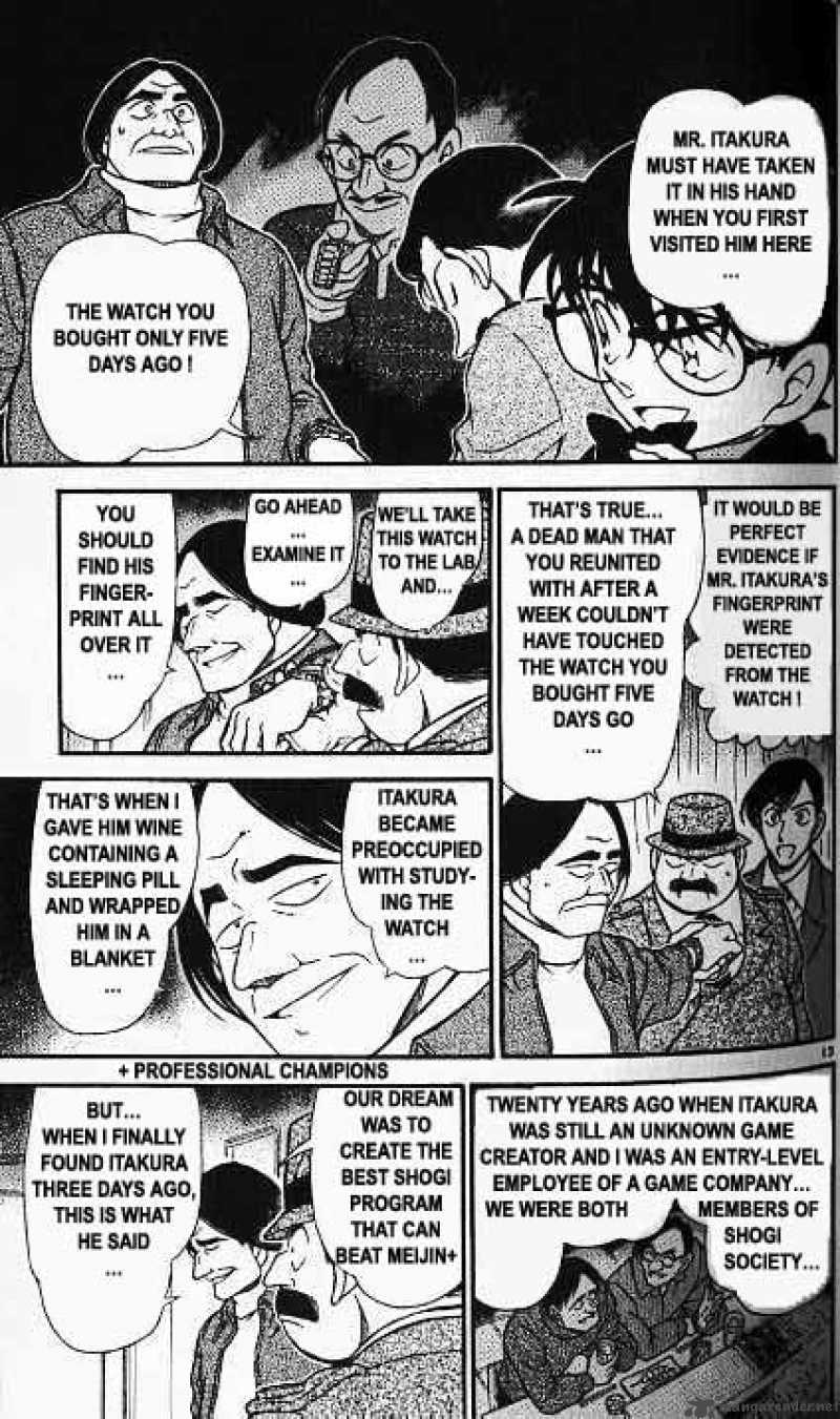 Read Detective Conan Chapter 379 The Footsteps of Darkness 3 - Page 13 For Free In The Highest Quality