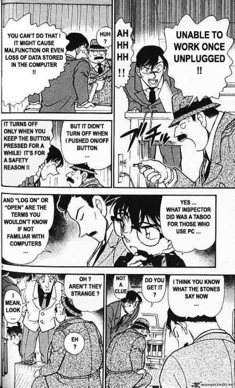 Read Detective Conan Chapter 379 The Footsteps of Darkness 3 - Page 8 For Free In The Highest Quality