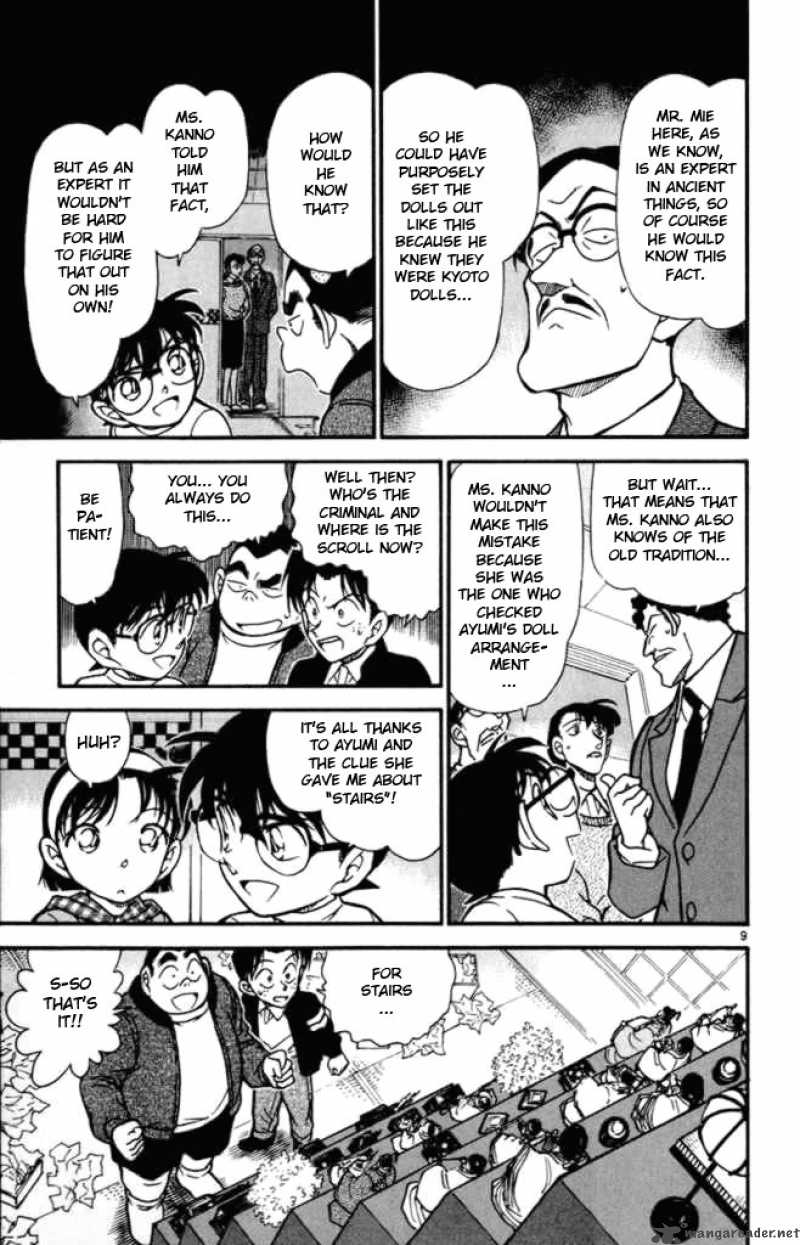 Read Detective Conan Chapter 386 Stair in the Setting Sun - Page 9 For Free In The Highest Quality
