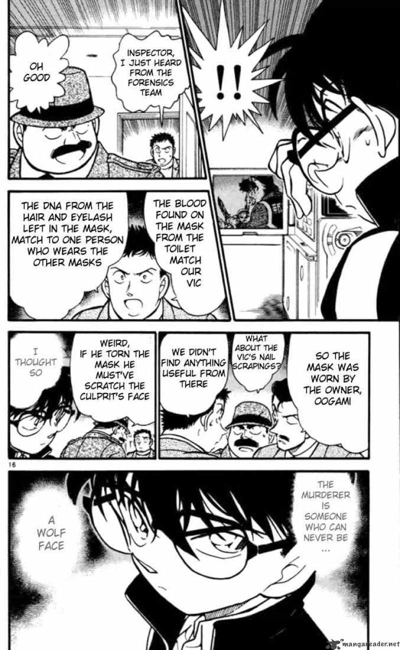 Read Detective Conan Chapter 388 Wolf's Shadow - Page 16 For Free In The Highest Quality