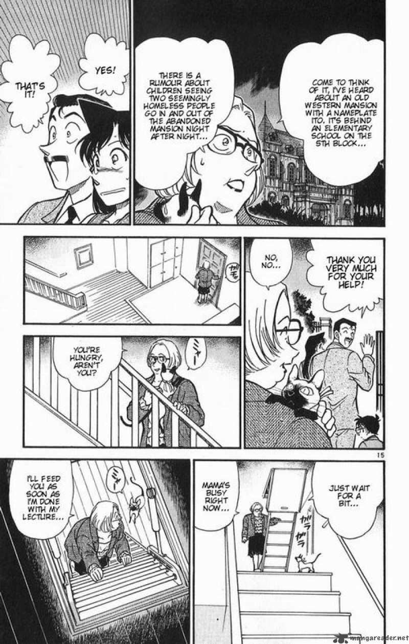Read Detective Conan Chapter 390 Heiji and Kazuha in Grave Danger 1 - Page 15 For Free In The Highest Quality