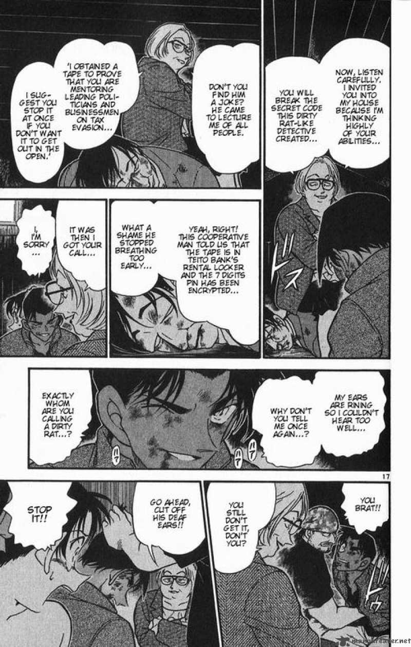 Read Detective Conan Chapter 390 Heiji and Kazuha in Grave Danger 1 - Page 17 For Free In The Highest Quality