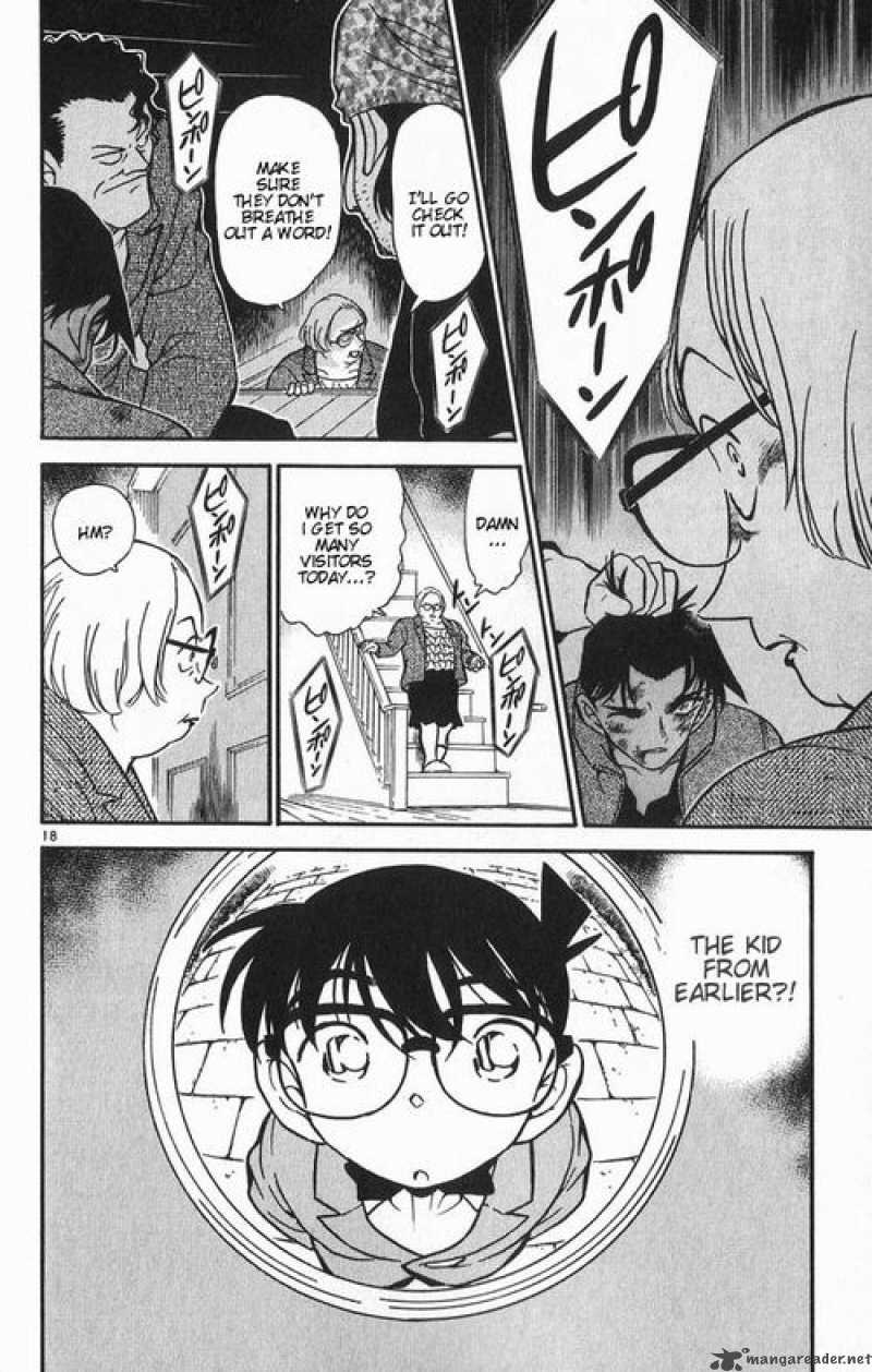 Read Detective Conan Chapter 390 Heiji and Kazuha in Grave Danger 1 - Page 18 For Free In The Highest Quality