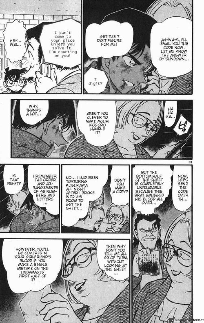 Read Detective Conan Chapter 391 Heiji and Kazuha in Grave Danger 2 - Page 13 For Free In The Highest Quality