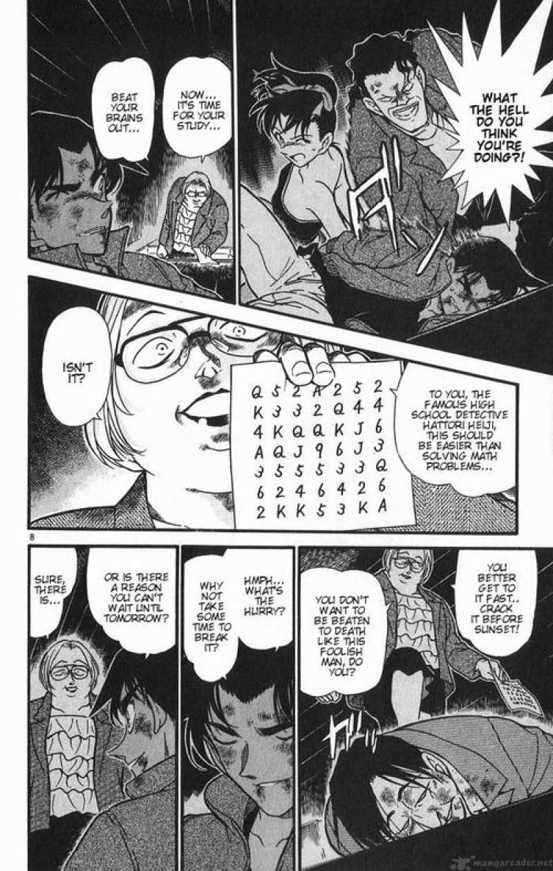 Read Detective Conan Chapter 391 Heiji and Kazuha in Grave Danger 2 - Page 8 For Free In The Highest Quality