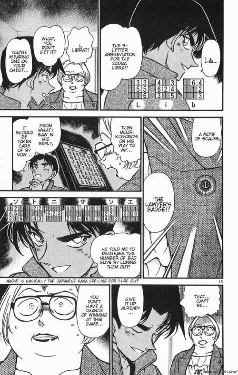 Read Detective Conan Chapter 392 Heiji and Kazuha in Grave Danger 3 - Page 13 For Free In The Highest Quality