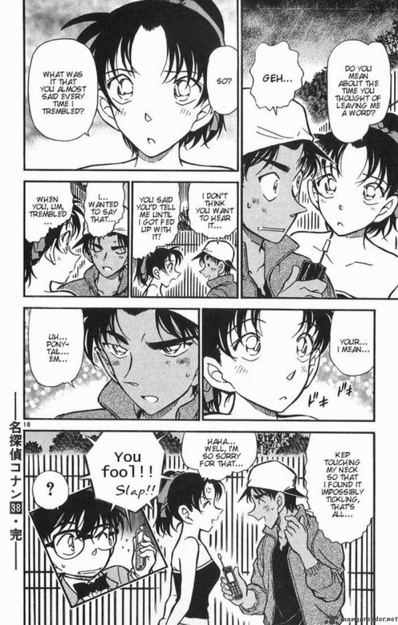 Read Detective Conan Chapter 392 Heiji and Kazuha in Grave Danger 3 - Page 18 For Free In The Highest Quality