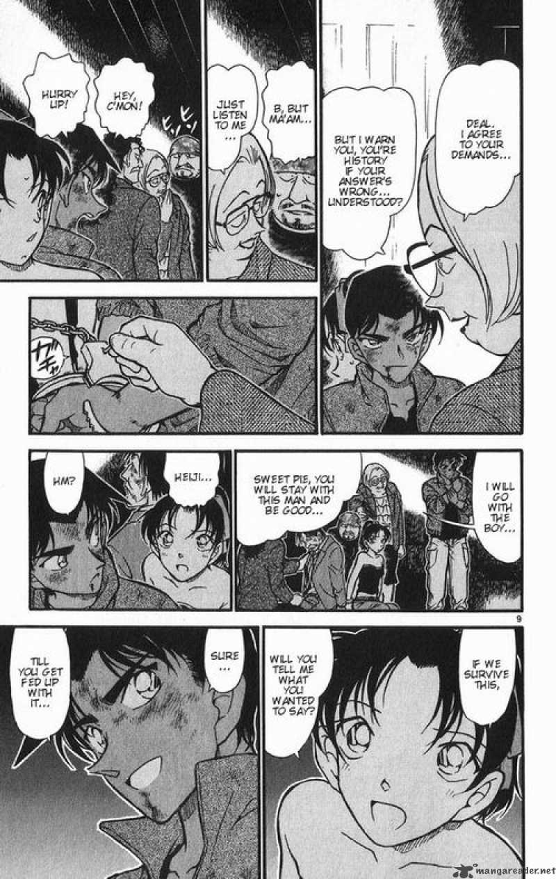 Read Detective Conan Chapter 392 Heiji and Kazuha in Grave Danger 3 - Page 9 For Free In The Highest Quality