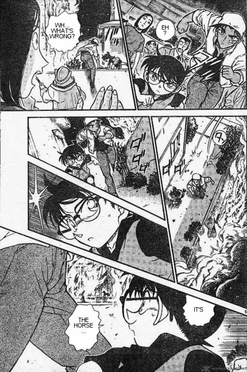 Read Detective Conan Chapter 394 Shadow of the Red Horse - Page 5 For Free In The Highest Quality