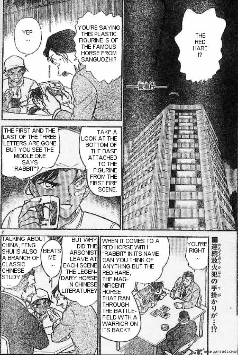 Read Detective Conan Chapter 395 Owner of the Red Horse - Page 2 For Free In The Highest Quality