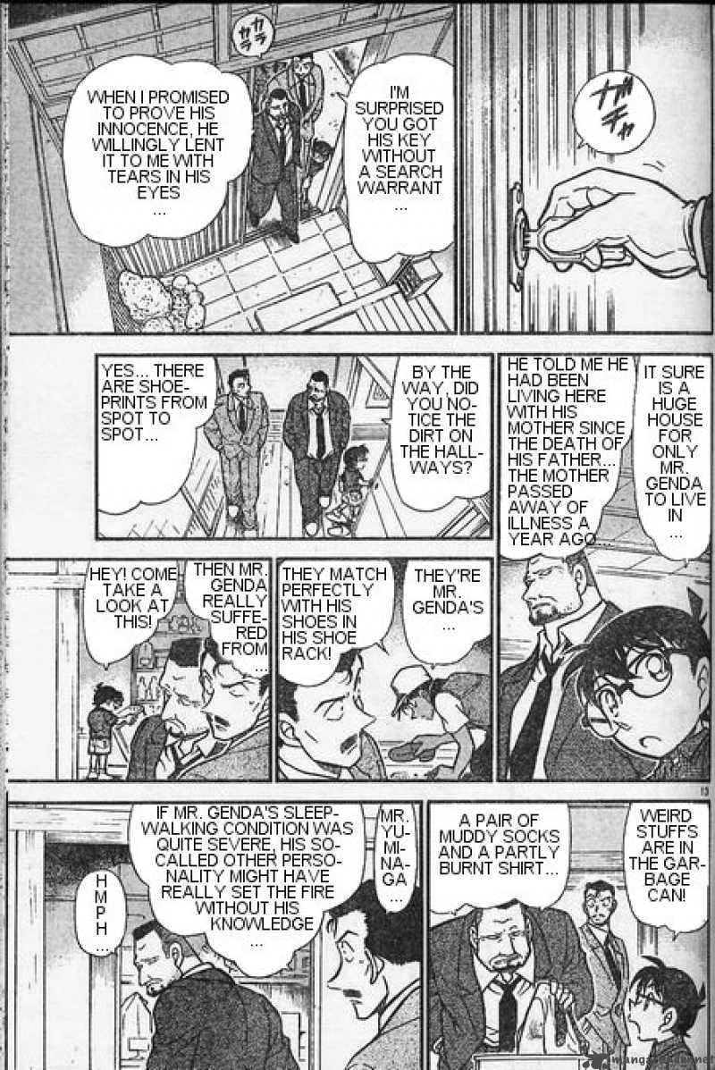 Read Detective Conan Chapter 396 The Witness of the Red Horse - Page 13 For Free In The Highest Quality