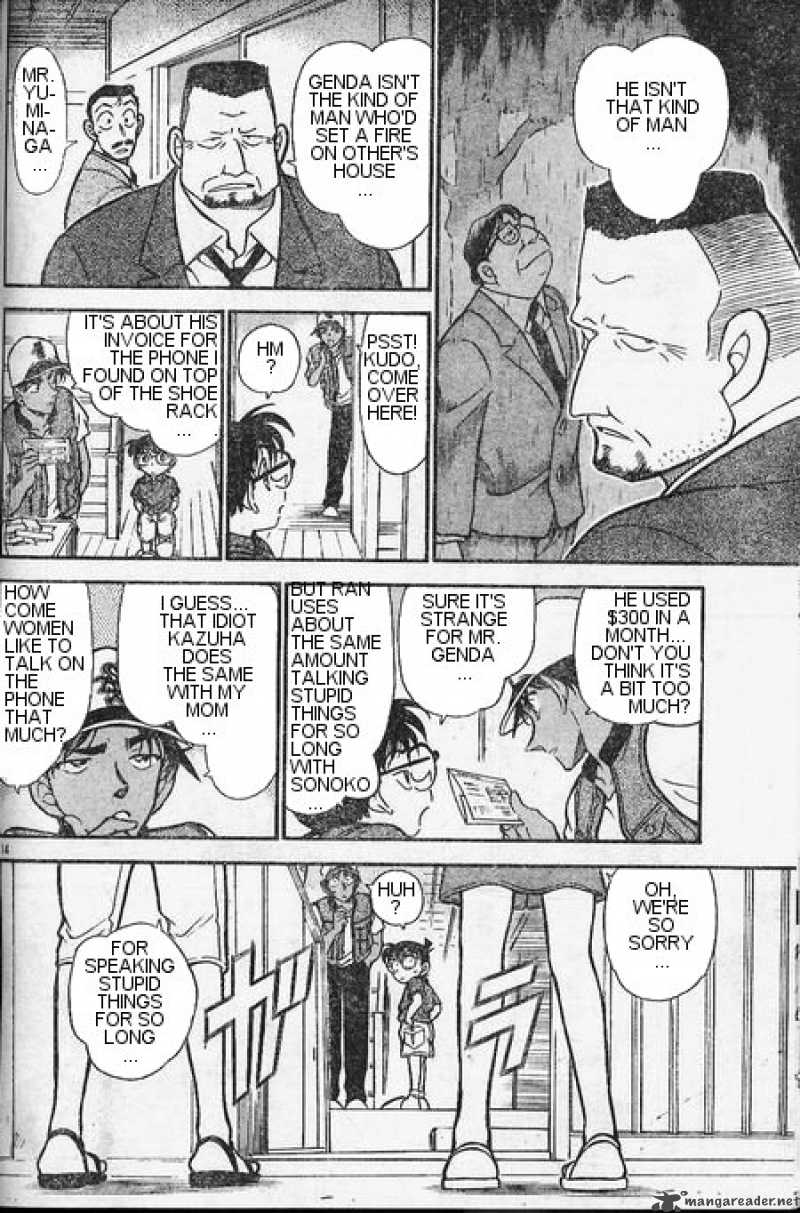 Read Detective Conan Chapter 396 The Witness of the Red Horse - Page 14 For Free In The Highest Quality