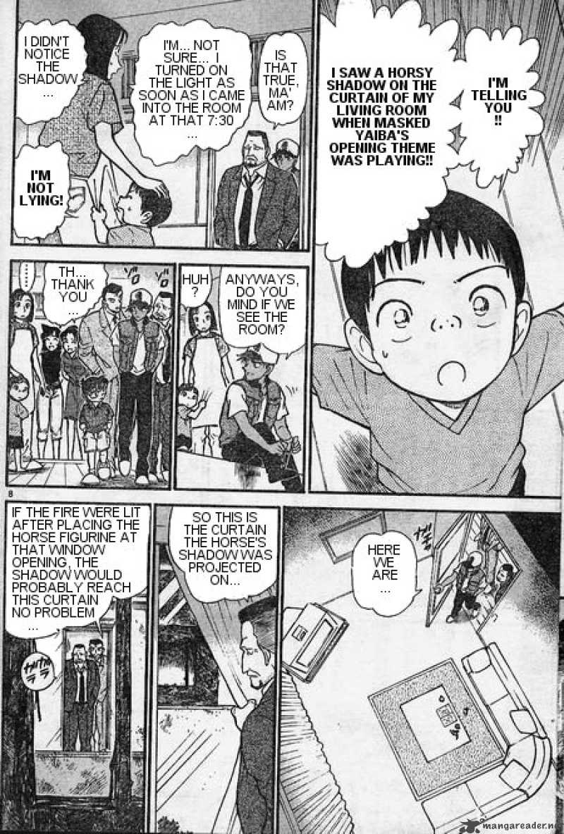 Read Detective Conan Chapter 396 The Witness of the Red Horse - Page 8 For Free In The Highest Quality