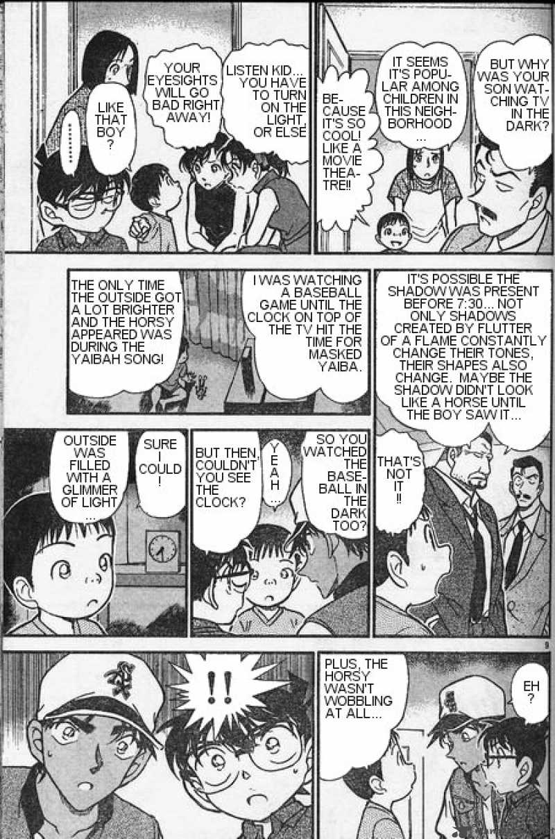 Read Detective Conan Chapter 396 The Witness of the Red Horse - Page 9 For Free In The Highest Quality