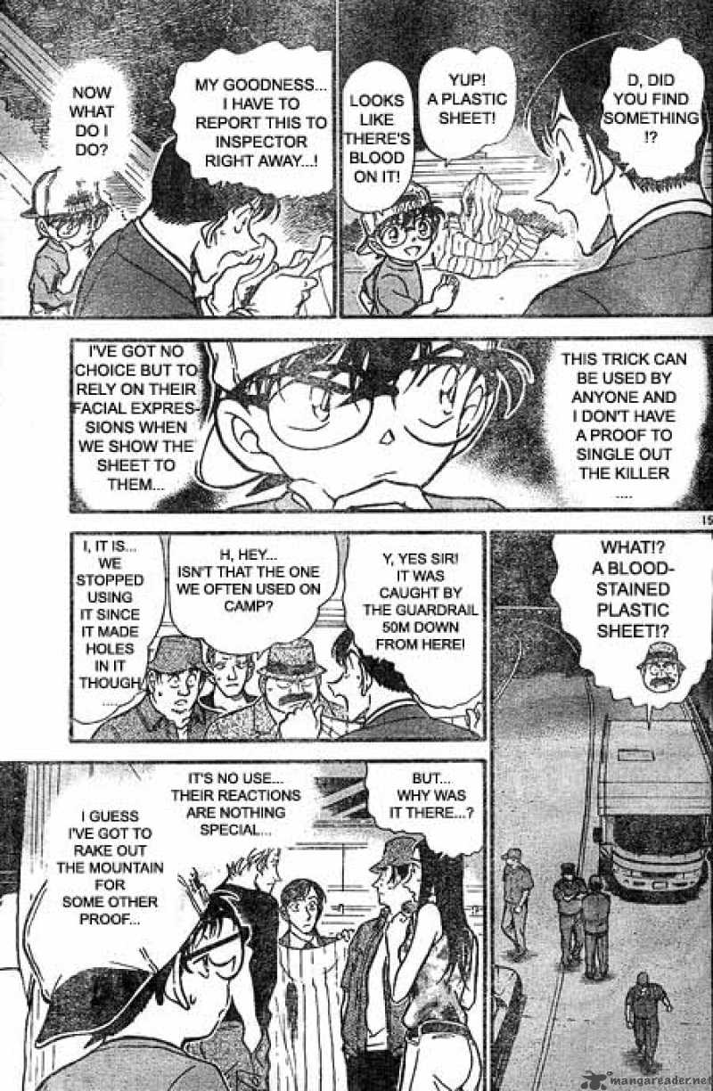 Read Detective Conan Chapter 399 Torn Friendship 2 - Page 15 For Free In The Highest Quality