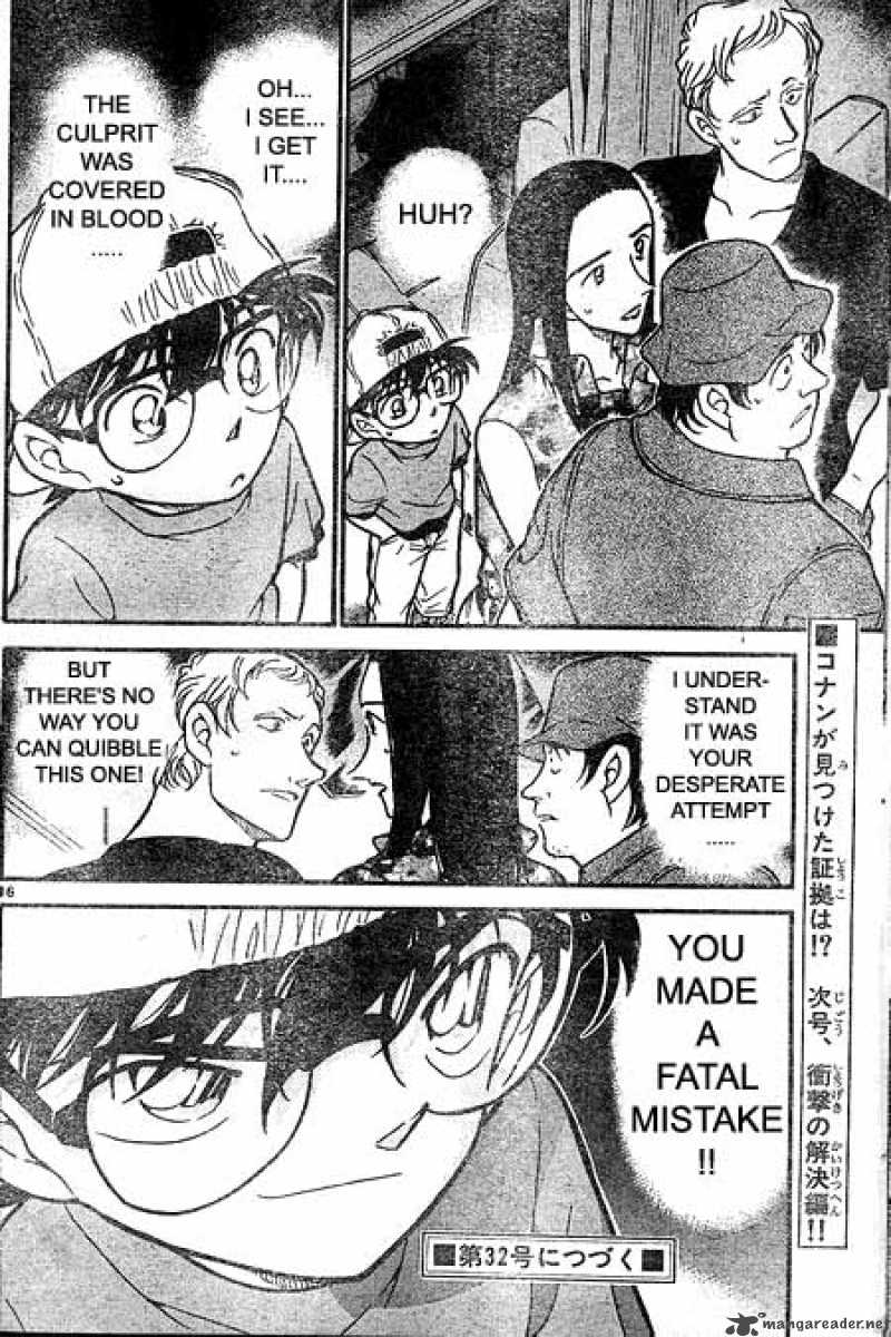 Read Detective Conan Chapter 399 Torn Friendship 2 - Page 16 For Free In The Highest Quality