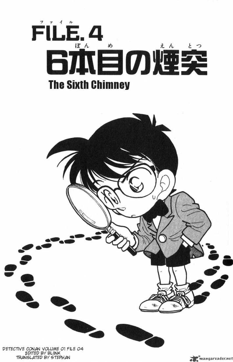 Read Detective Conan Chapter 4 The 6th Chimney - Page 1 For Free In The Highest Quality