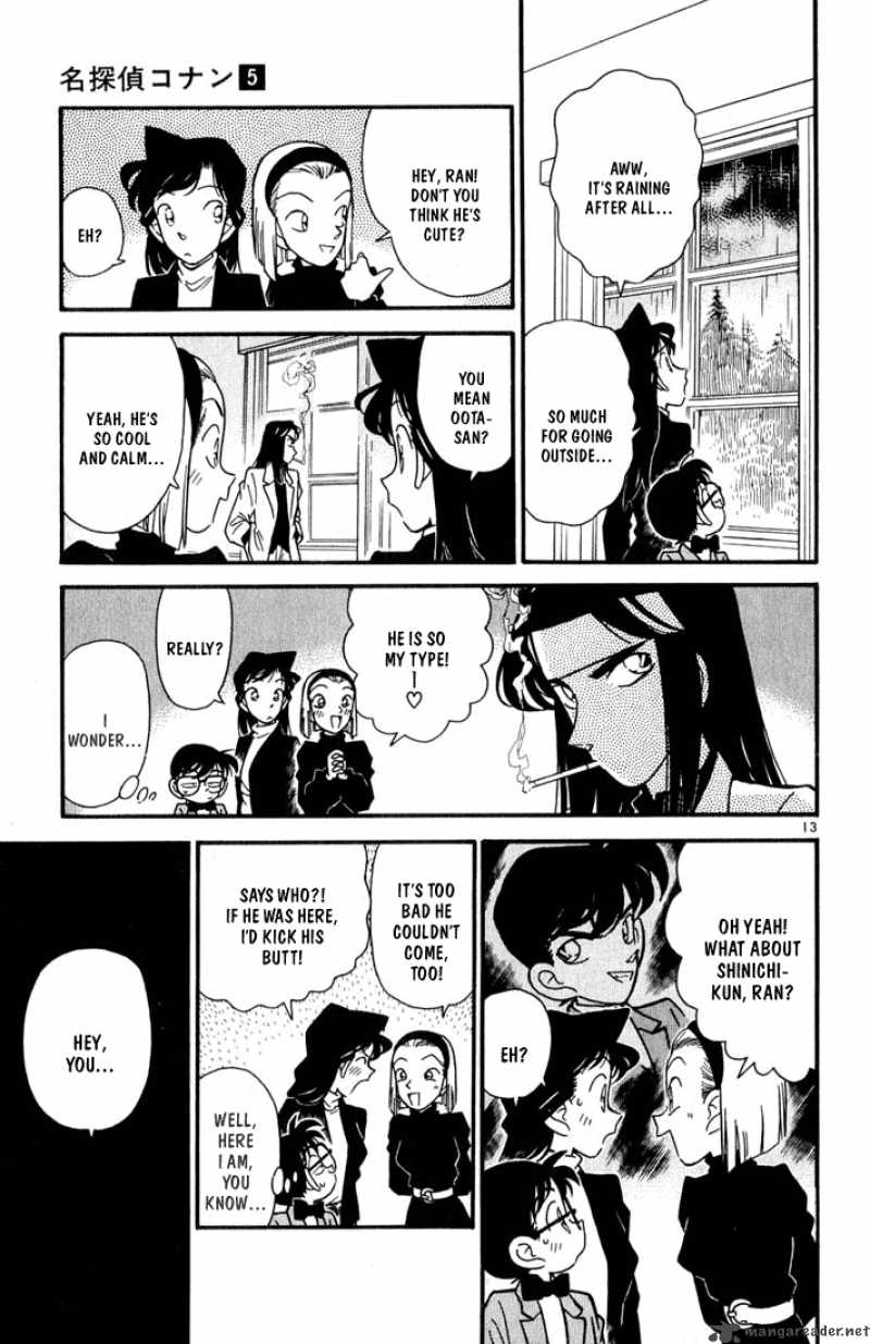 Read Detective Conan Chapter 40 The Mysterious and Bandaged Man - Page 17 For Free In The Highest Quality