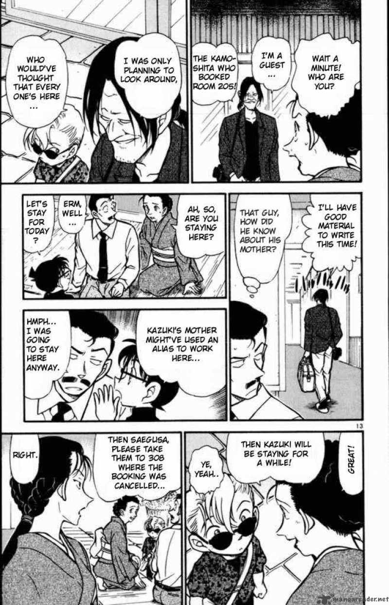 Read Detective Conan Chapter 401 A Small Client - Page 13 For Free In The Highest Quality