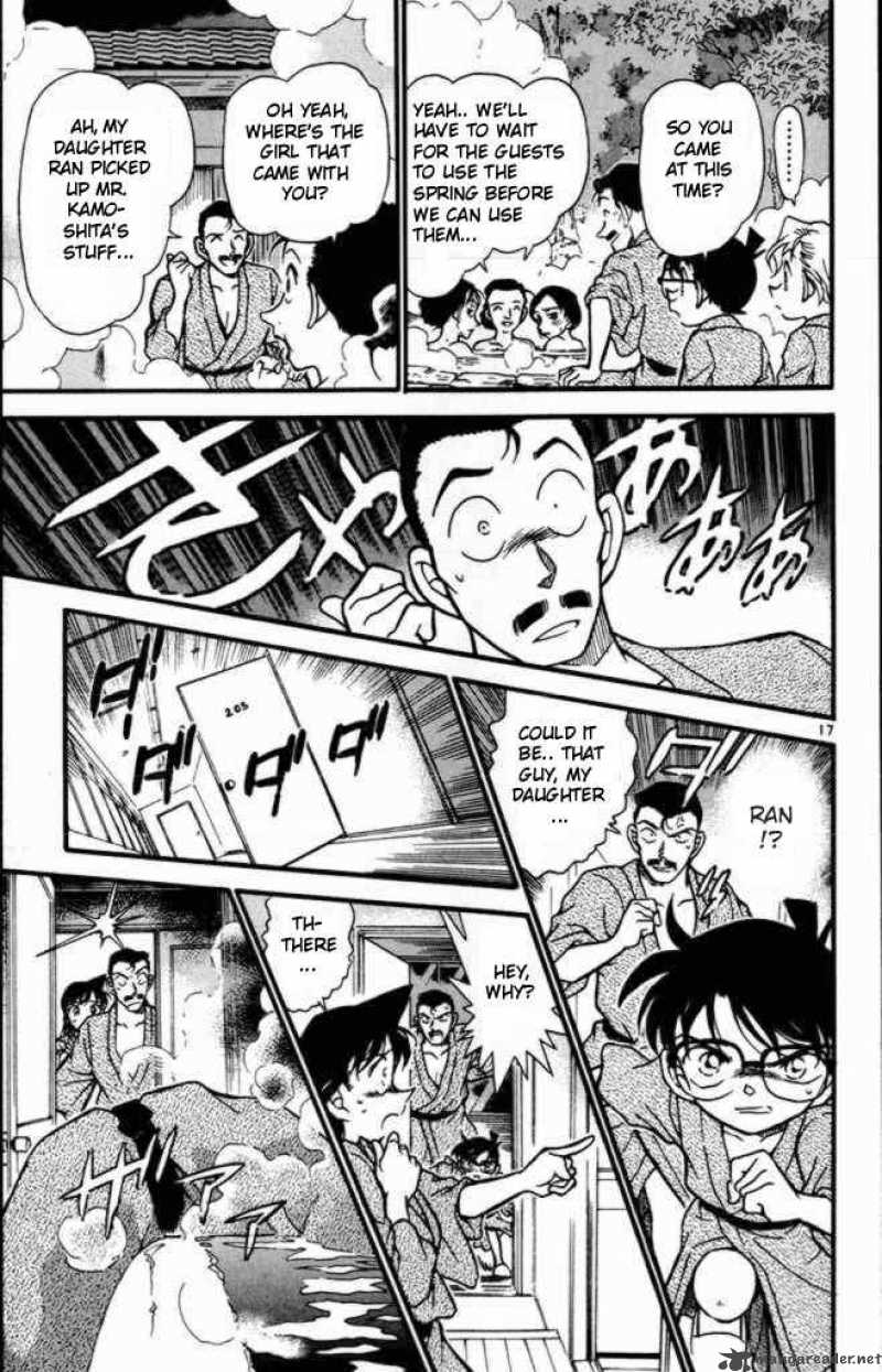 Read Detective Conan Chapter 401 A Small Client - Page 17 For Free In The Highest Quality
