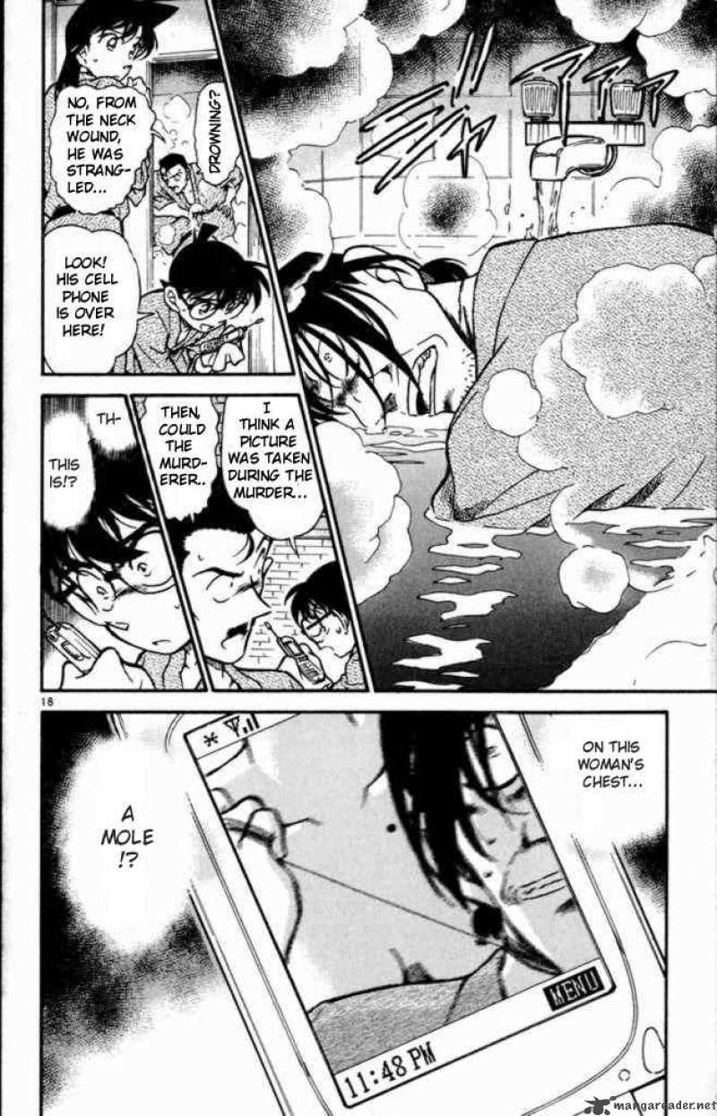 Read Detective Conan Chapter 401 A Small Client - Page 18 For Free In The Highest Quality