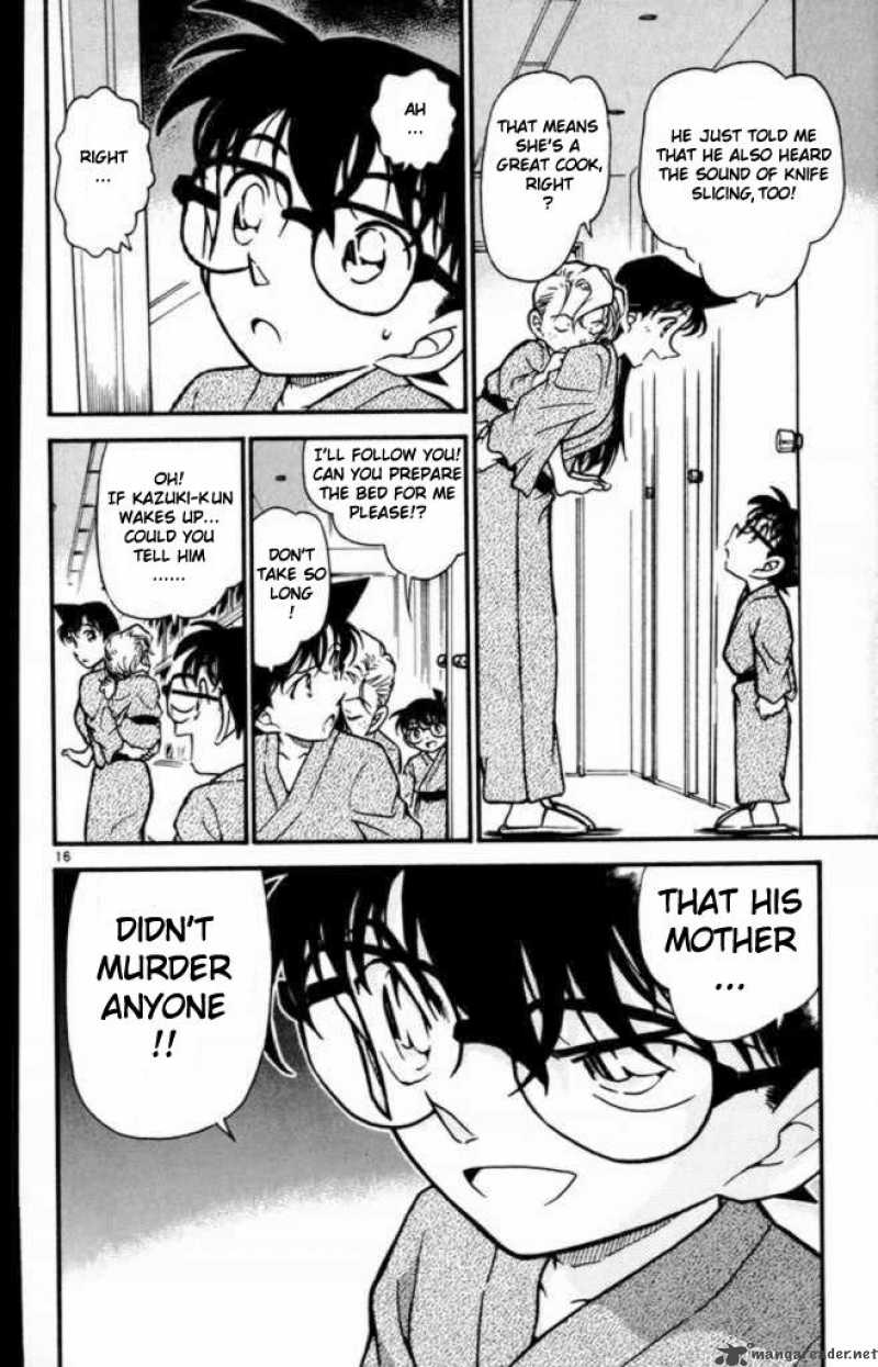 Read Detective Conan Chapter 402 With a Mole - Page 16 For Free In The Highest Quality