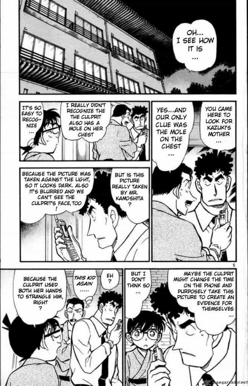 Read Detective Conan Chapter 402 With a Mole - Page 5 For Free In The Highest Quality