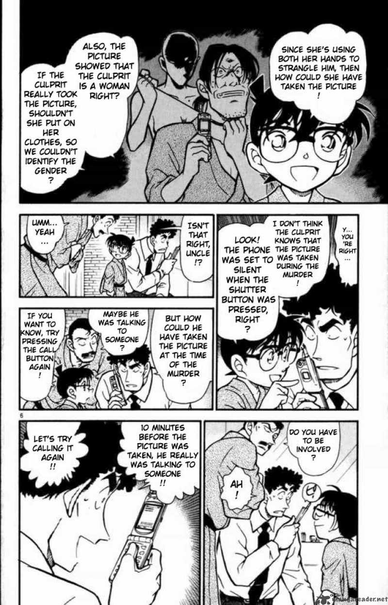 Read Detective Conan Chapter 402 With a Mole - Page 6 For Free In The Highest Quality