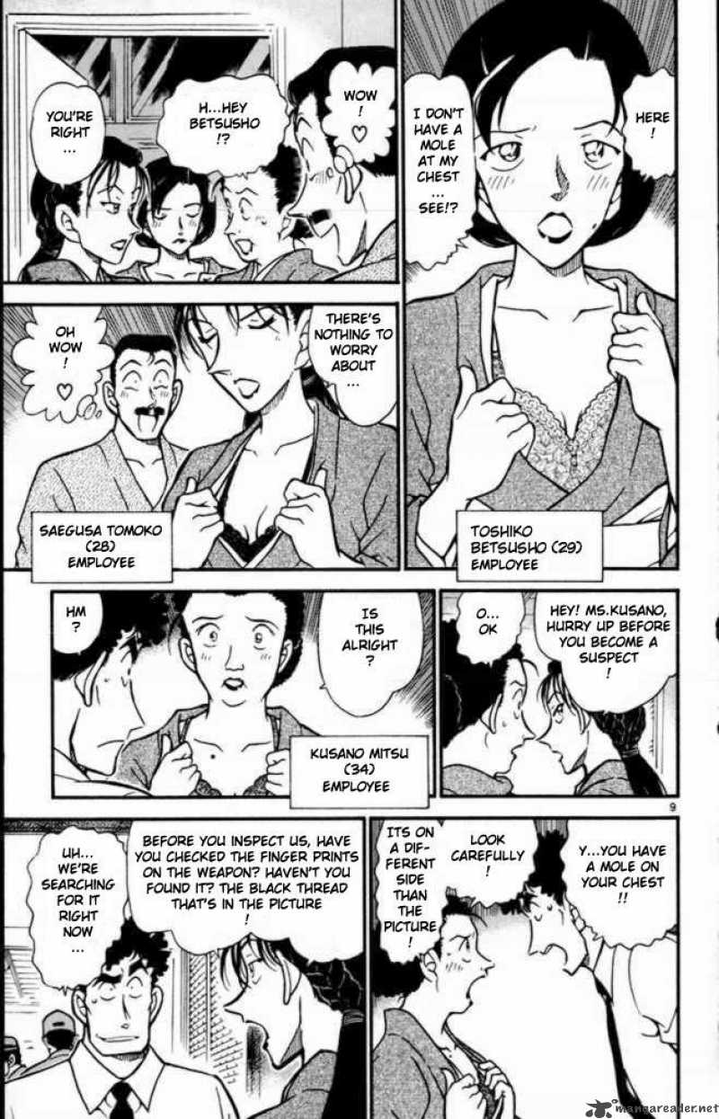 Read Detective Conan Chapter 402 With a Mole - Page 9 For Free In The Highest Quality