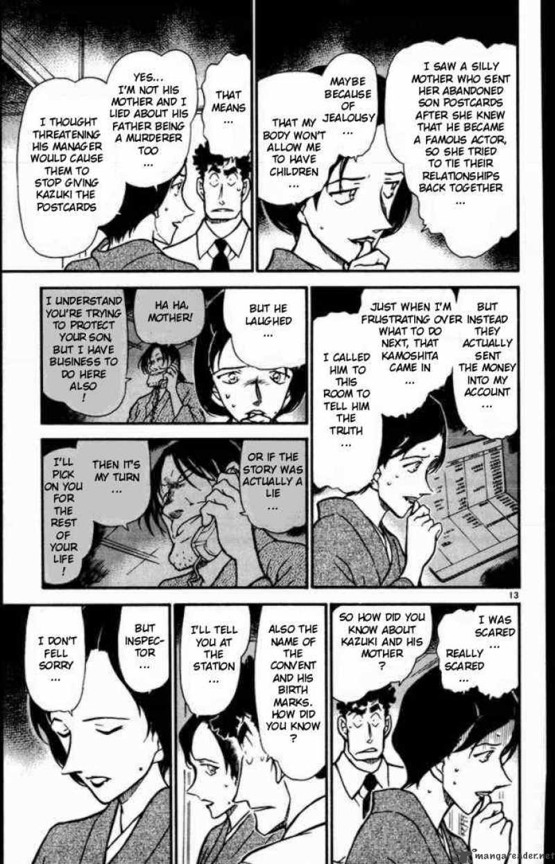 Read Detective Conan Chapter 403 Red Mole - Page 13 For Free In The Highest Quality