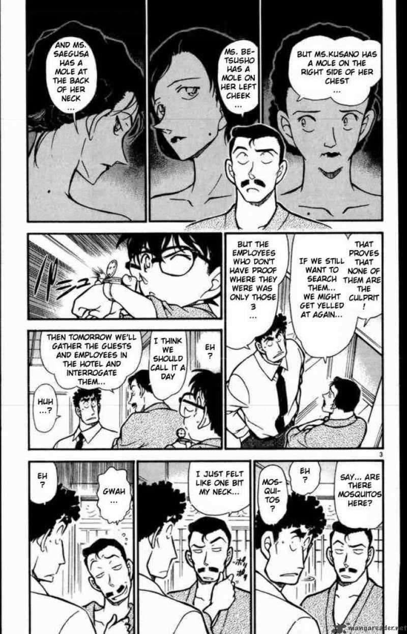 Read Detective Conan Chapter 403 Red Mole - Page 3 For Free In The Highest Quality