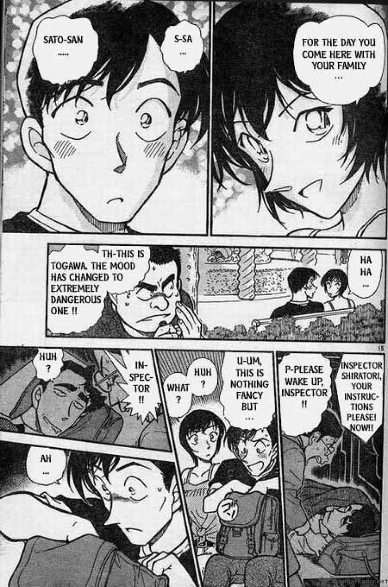 Read Detective Conan Chapter 404 Be On Guard on a Sweet Date!! - Page 15 For Free In The Highest Quality