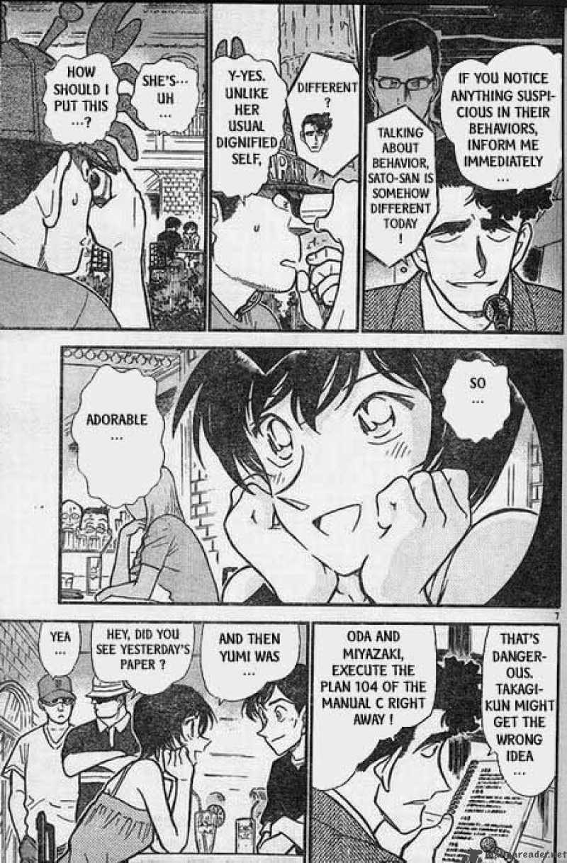 Read Detective Conan Chapter 404 Be On Guard on a Sweet Date!! - Page 7 For Free In The Highest Quality