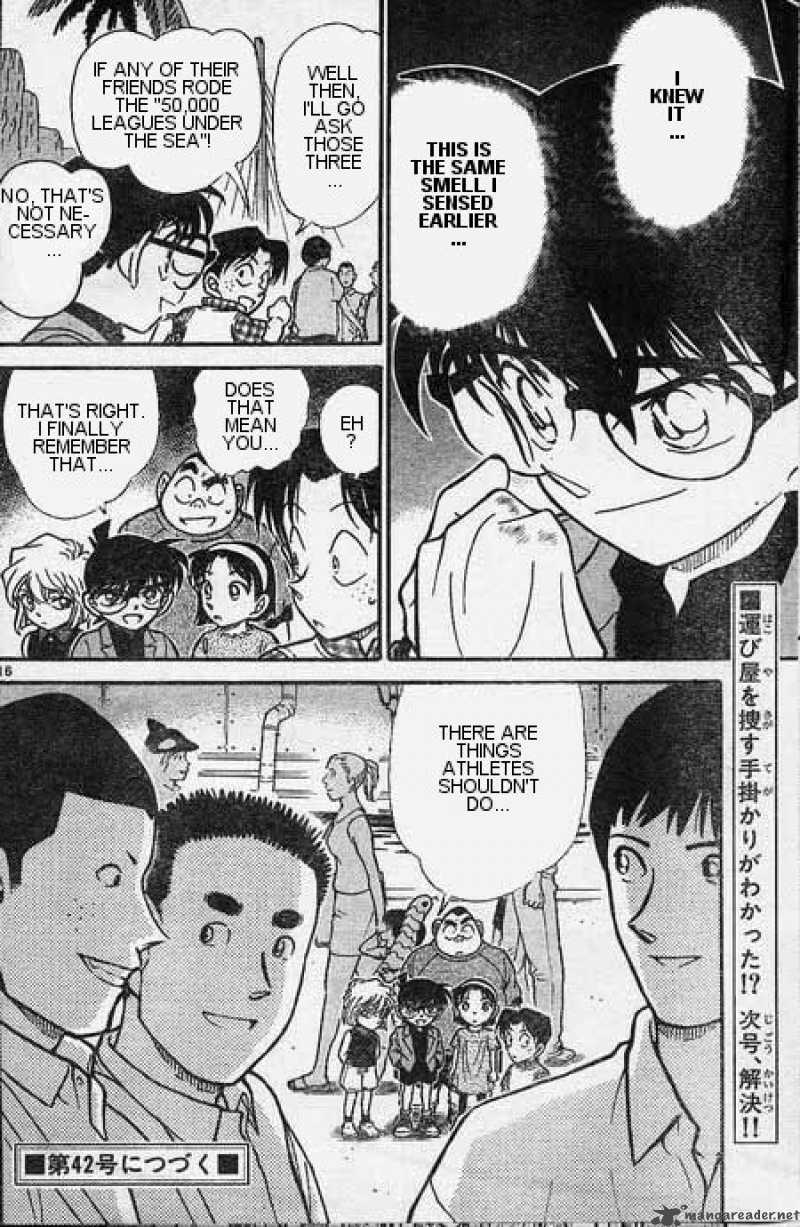 Read Detective Conan Chapter 405 Misguided Massive Hunt - Page 16 For Free In The Highest Quality