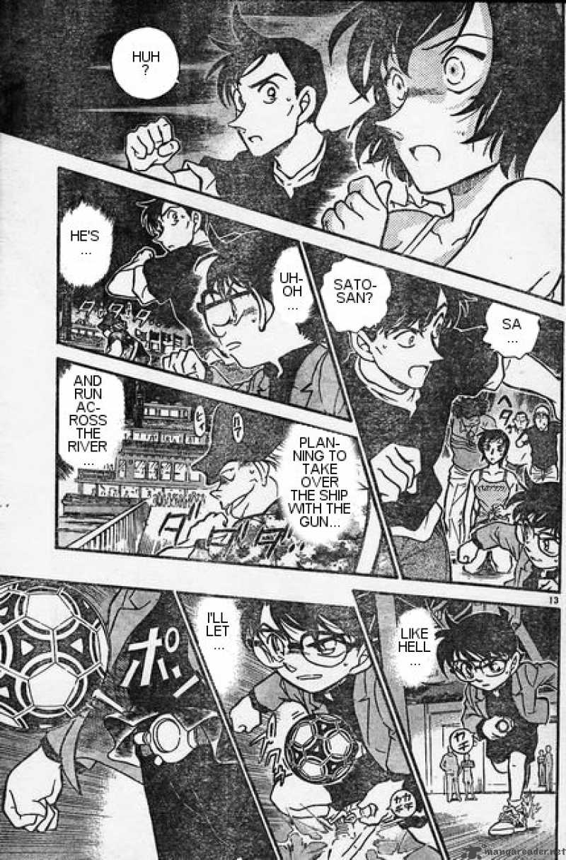 Read Detective Conan Chapter 406 Misguided but Successful Arrest - Page 13 For Free In The Highest Quality