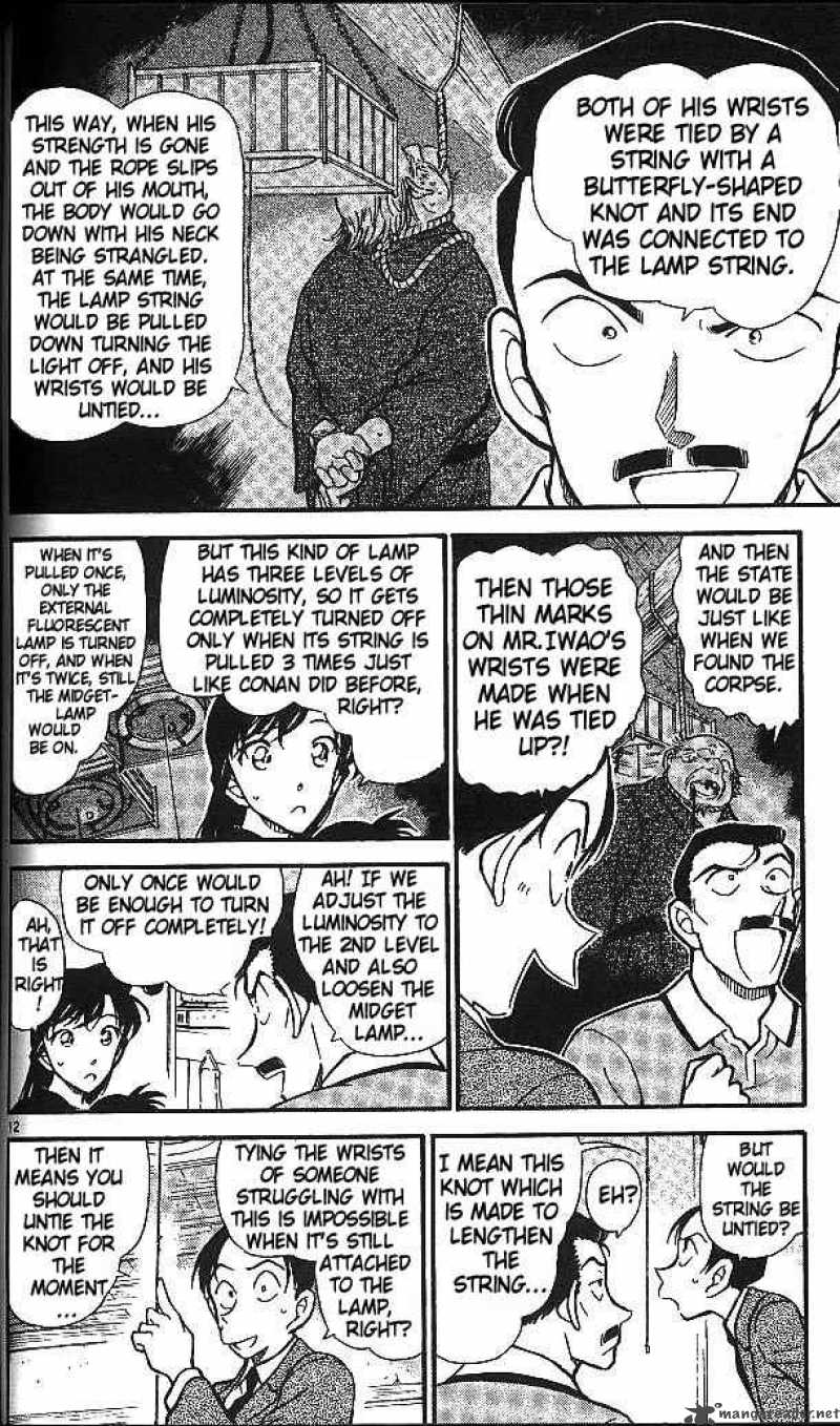Read Detective Conan Chapter 409 My Voice is Gone - Page 12 For Free In The Highest Quality