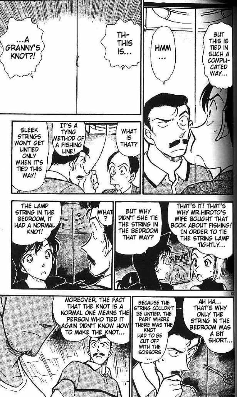 Read Detective Conan Chapter 409 My Voice is Gone - Page 13 For Free In The Highest Quality