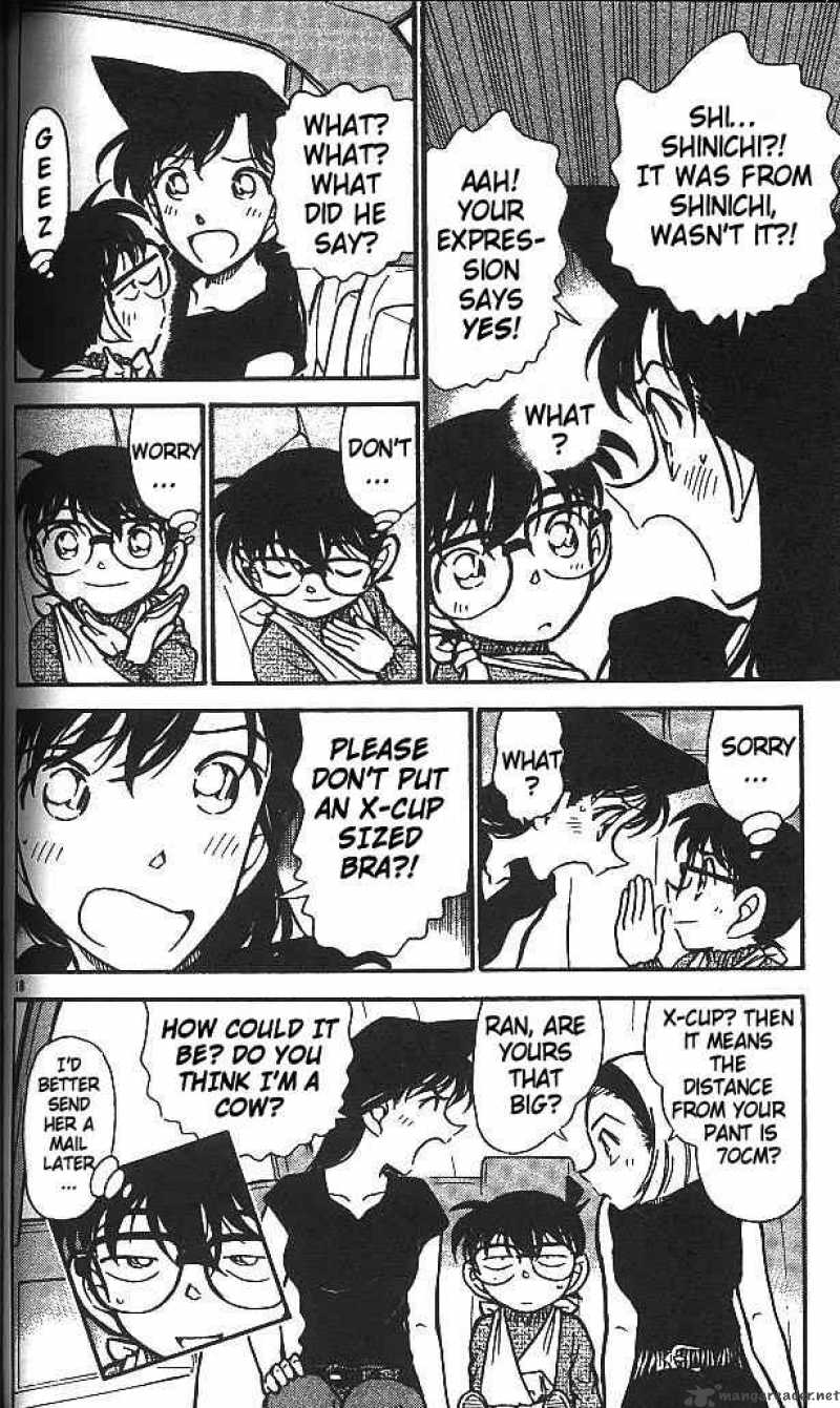 Read Detective Conan Chapter 409 My Voice is Gone - Page 18 For Free In The Highest Quality