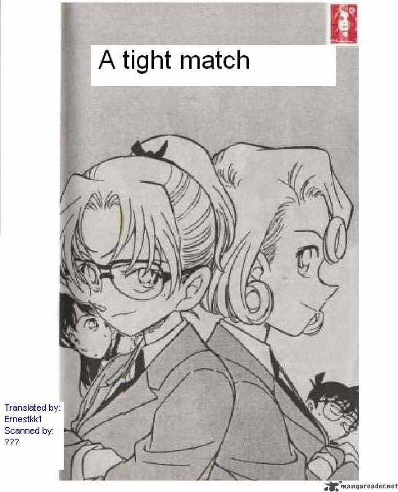 Read Detective Conan Chapter 414 A Tight Match - Page 1 For Free In The Highest Quality
