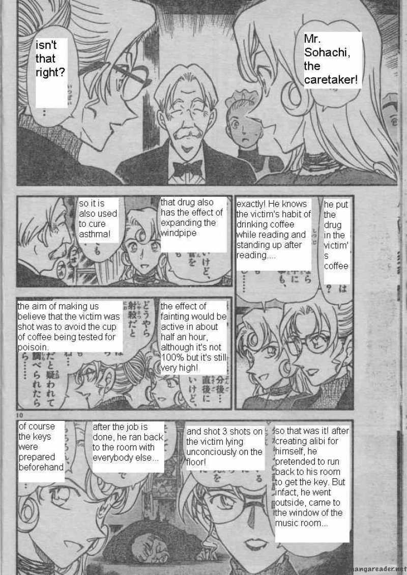 Read Detective Conan Chapter 416 The Night Baroness S Entry - Page 10 For Free In The Highest Quality