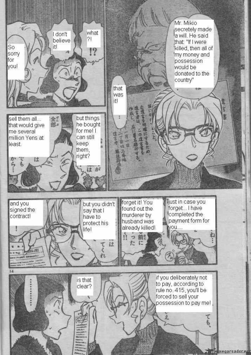 Read Detective Conan Chapter 416 - Page 14 For Free In The Highest Quality