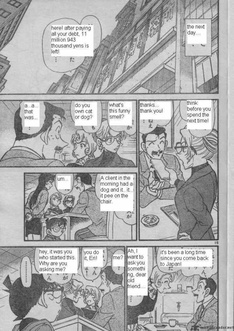 Read Detective Conan Chapter 416 - Page 15 For Free In The Highest Quality