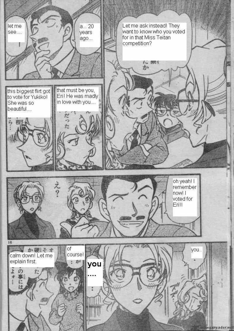 Read Detective Conan Chapter 416 The Night Baroness S Entry - Page 16 For Free In The Highest Quality