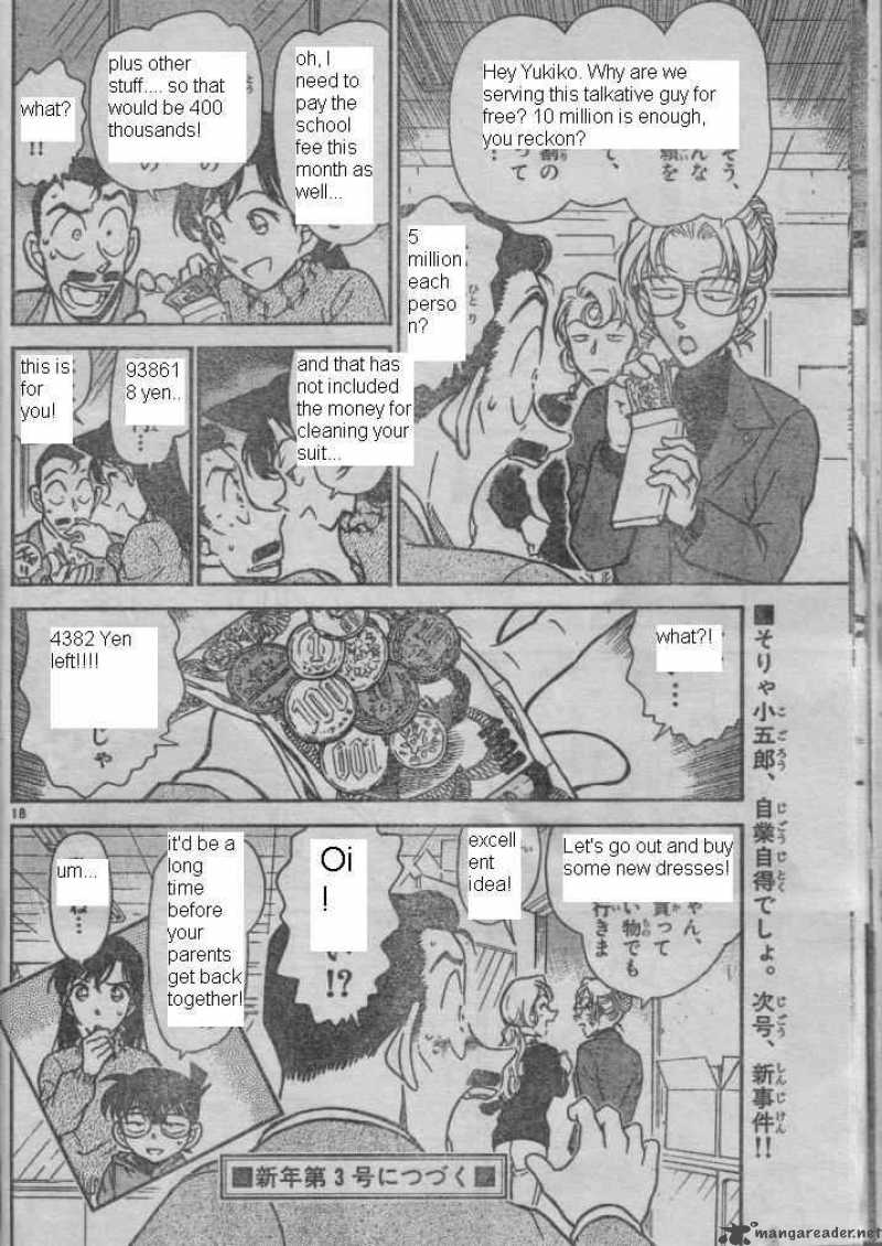 Read Detective Conan Chapter 416 The Night Baroness S Entry - Page 18 For Free In The Highest Quality
